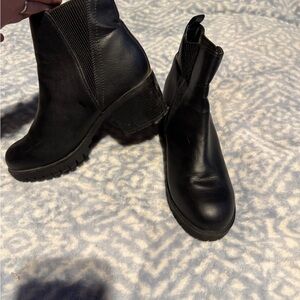MIA Black Ankle Booties
